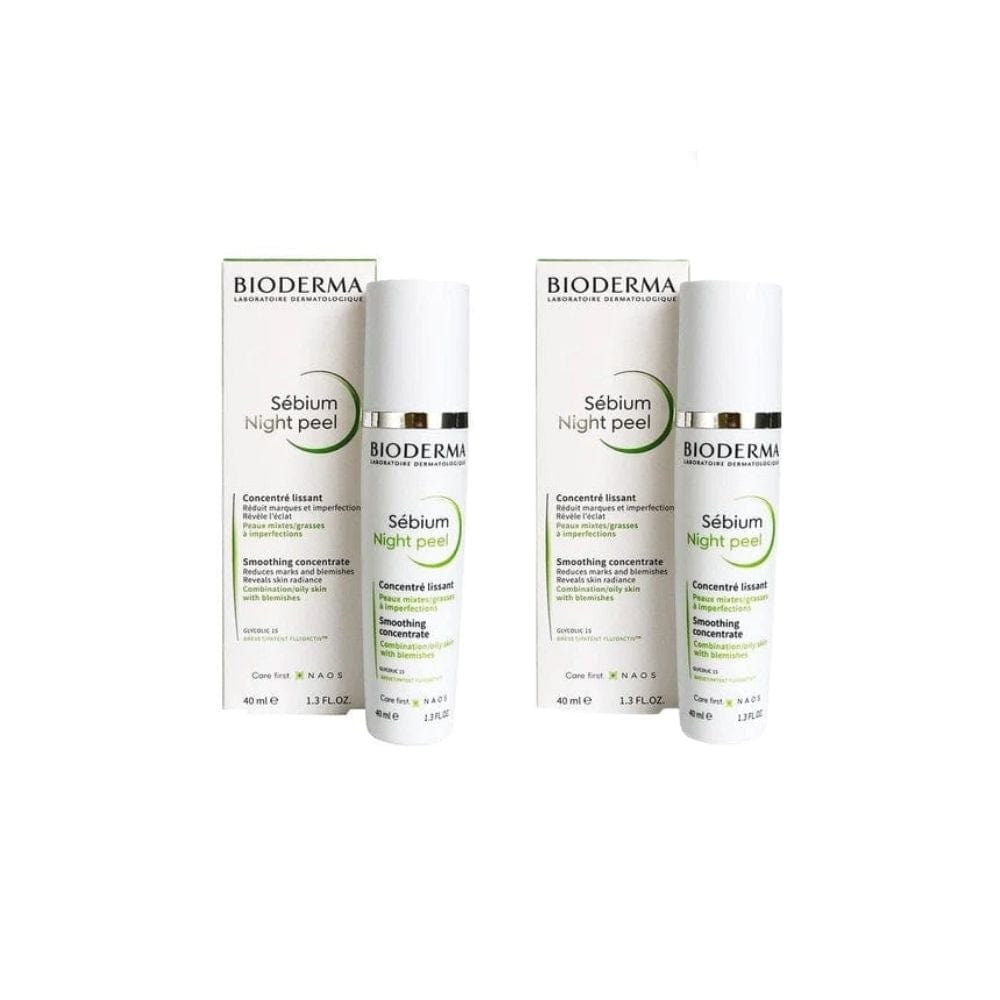 Bioderma Sébium Peeling Nuit 40 ml, lot de 2