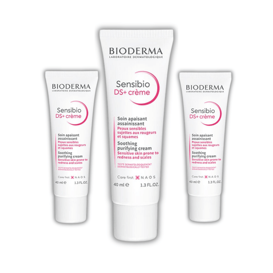 Bioderma Créaline DS+ Crème Apaisante Rafraîchissante 40 ml - Lot de 3