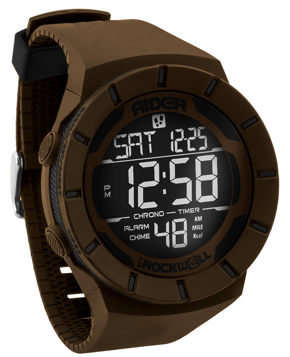 Coliseum Fit™ (Gunstock Brown/Black) Watch
