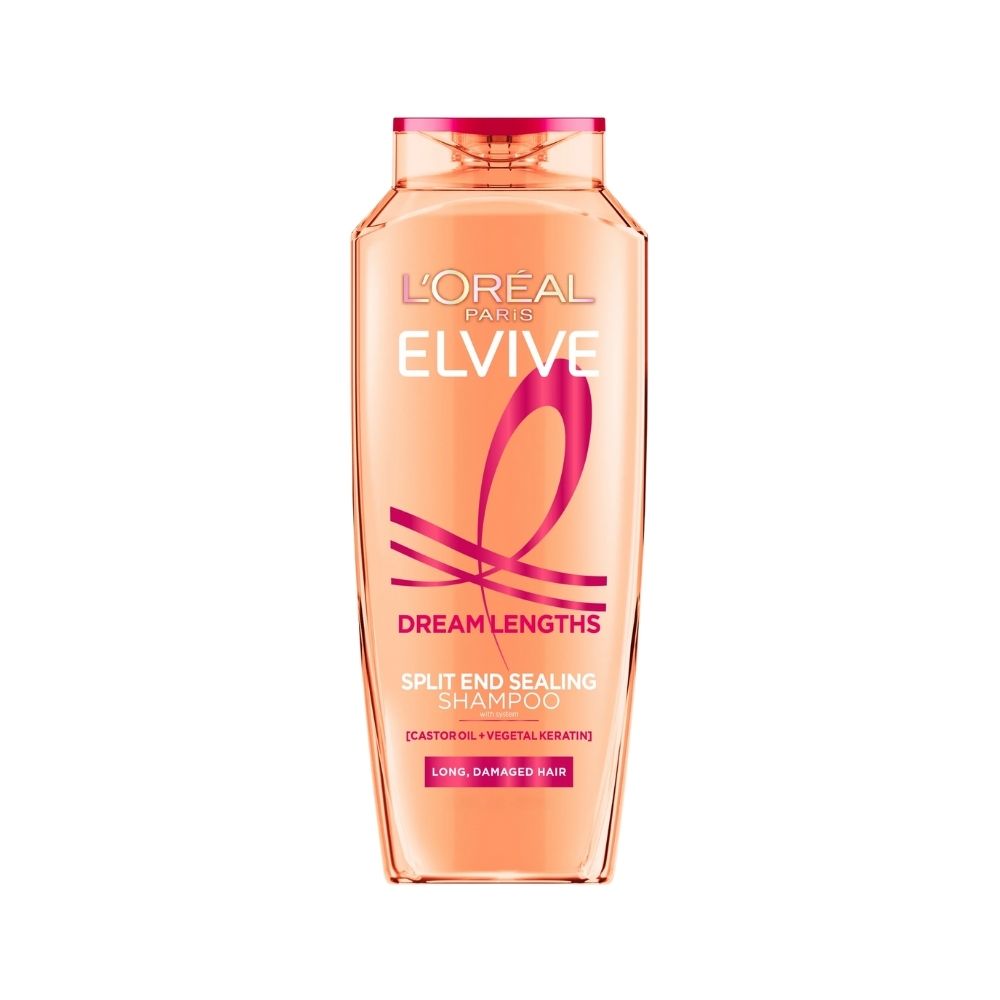Loreal Paris Elseve (Elvive) Dream Long 3 Economic Pack Shampoo,Conditioner and Lamination Hair Serum Set