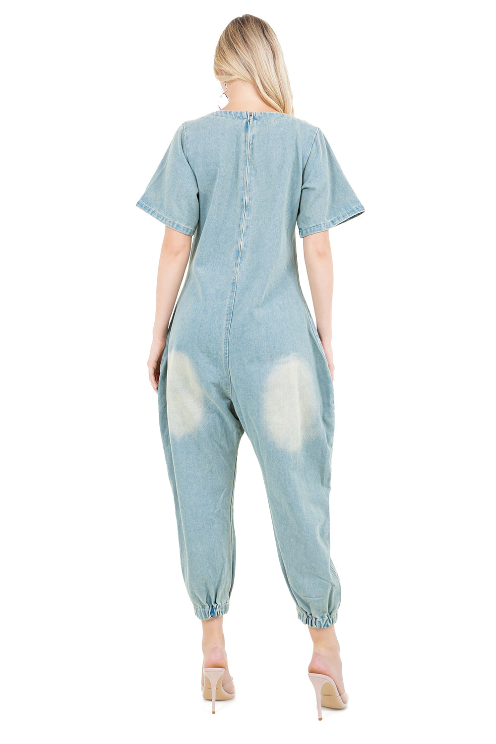 WOMEN FASHION DENIM JUMPSUIT