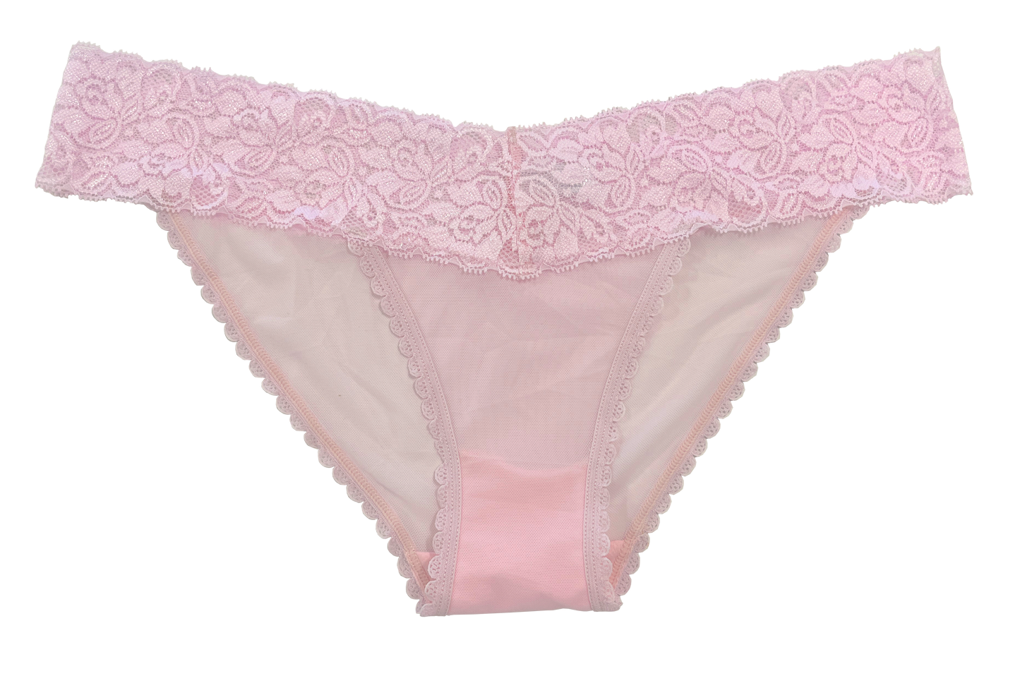 Mesh and Lace Classic Cheeky, XS-2X