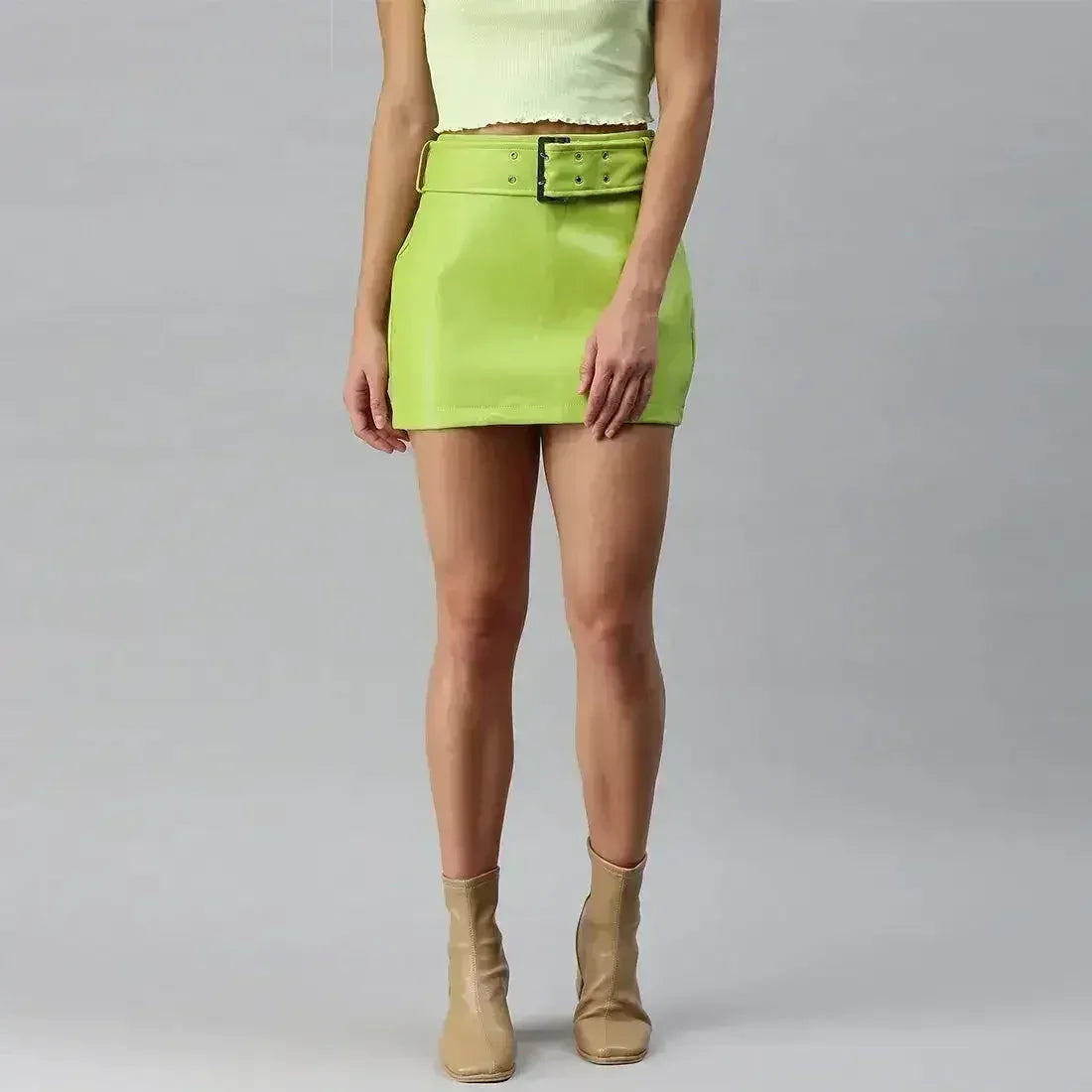 Bodycon Mini Slit Skirt