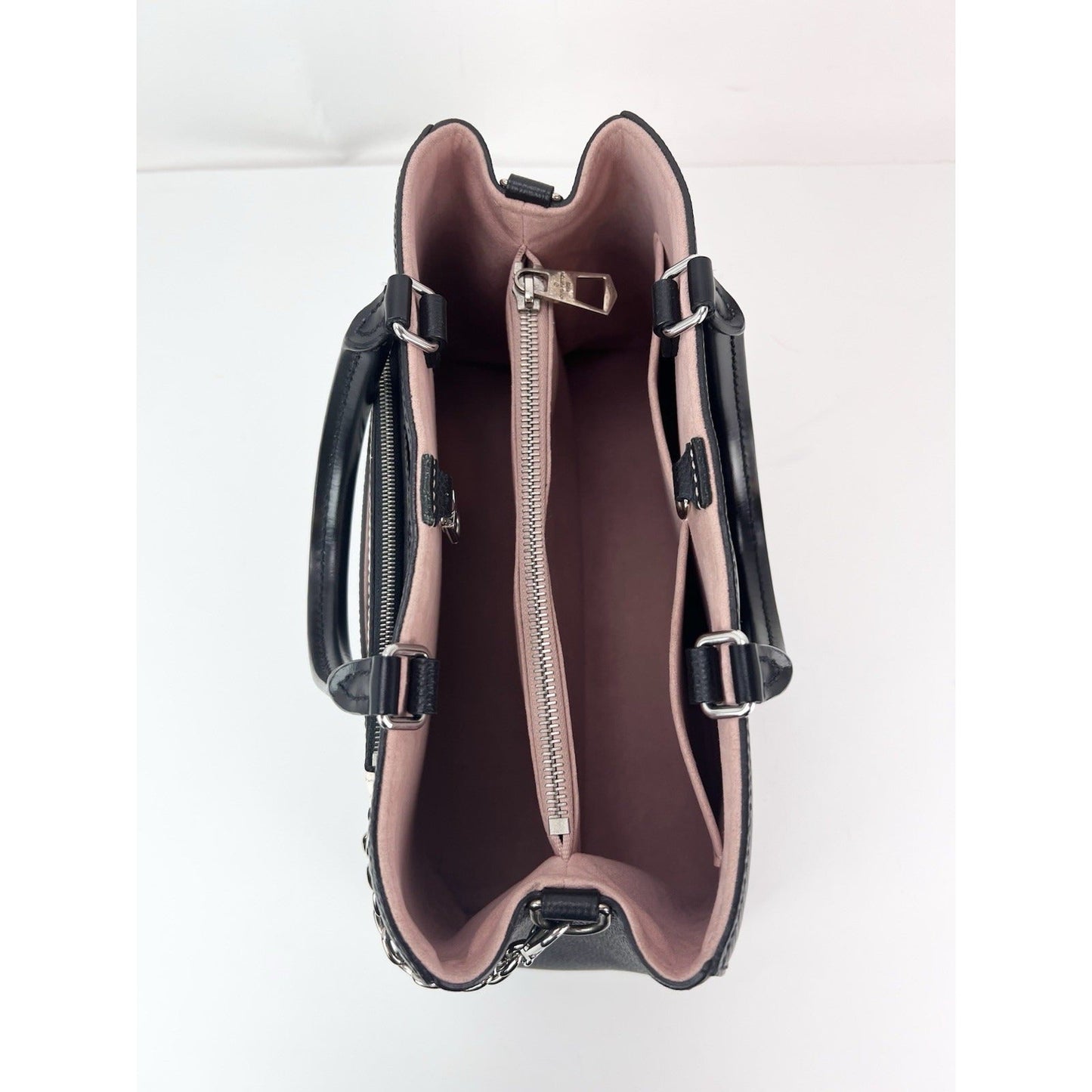 Louis Vuitton Epi Marelle MM Black Leather Shoulder Tote Bag