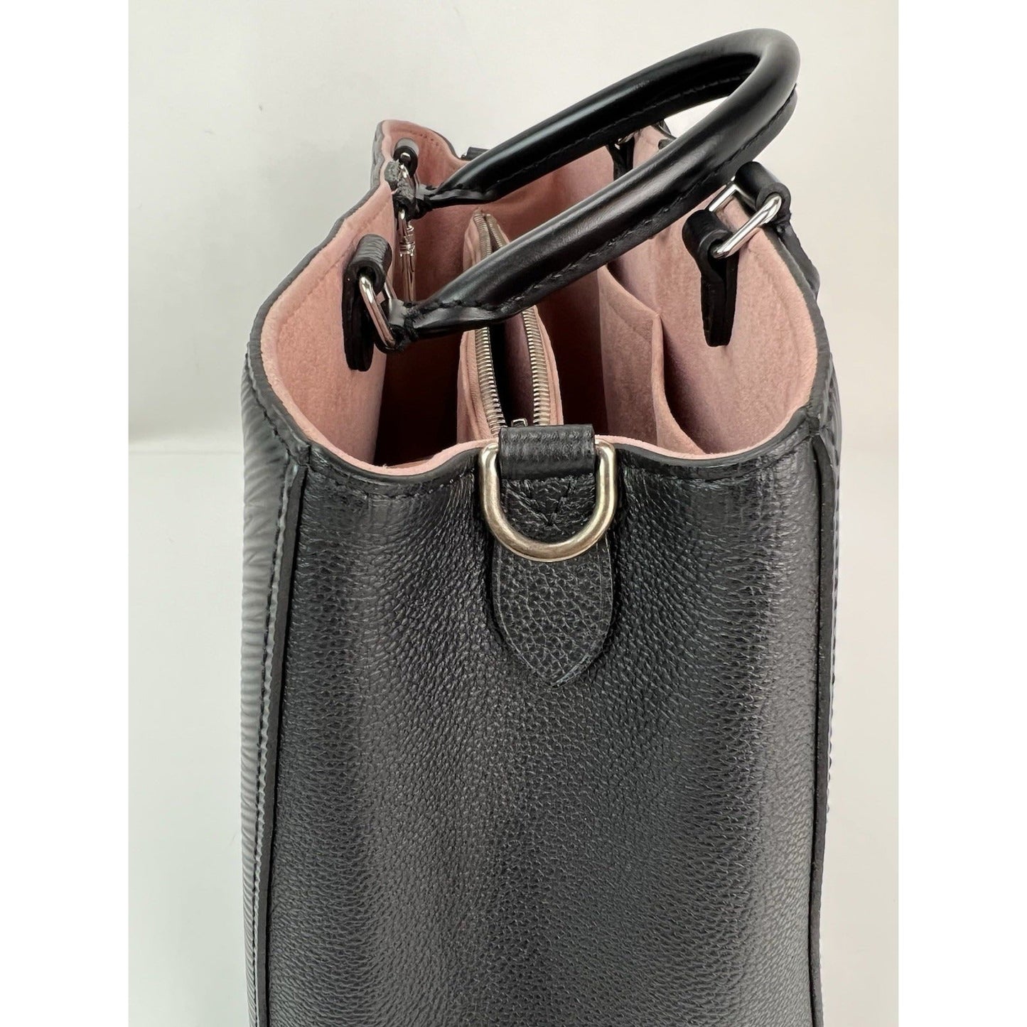 Louis Vuitton Epi Marelle MM Black Leather Shoulder Tote Bag