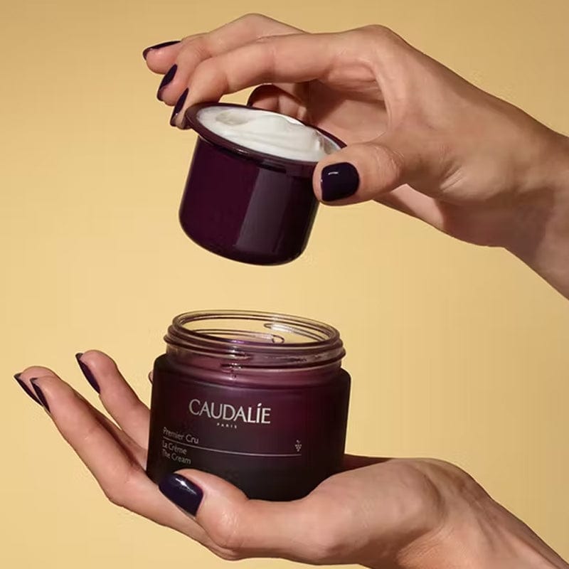 Caudalie Premier Cru Anti-Ageing Cream Moisturizer with Hyaluronic Acid  Refill - 50 ml