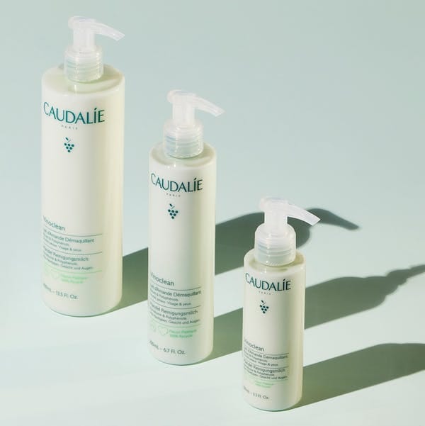 Caudalie Vinoclean Lait Démaquillant à l'Huile d'Amande 200 ml - Lot de 2