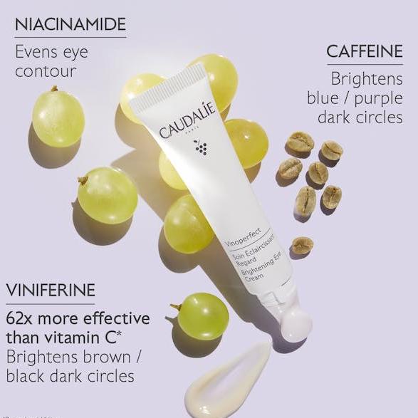 Caudalie Vinoperfect Crème Contour des Yeux Éclat 15 ml