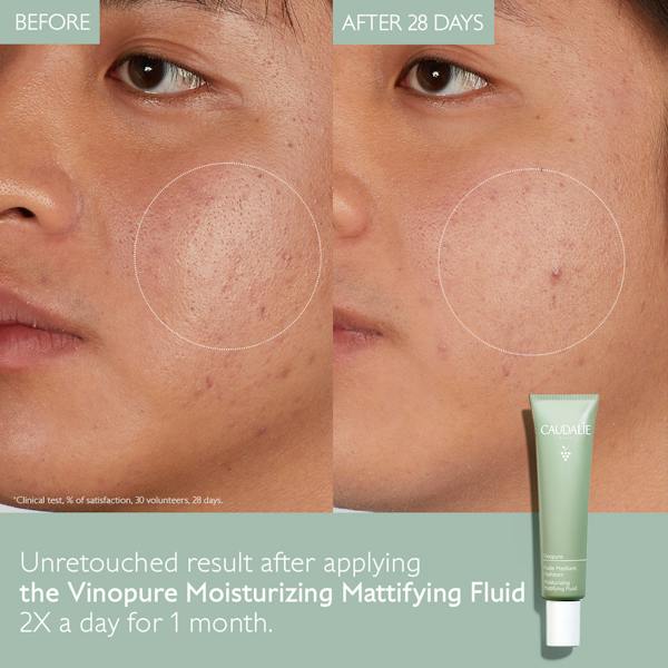 Caudalie Vinopure Matting Fluid Cream 40 ml