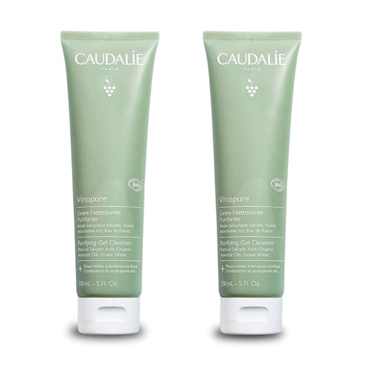 Caudalie Vinopure Purifying Gel Cleanser 150 ml -2 Pack
