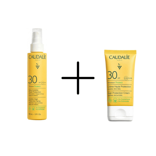 Caudalie Vinosun Protect Spf 30 Spray Solaire 150 ml + Caudalie Vinosun Protect Spf 30 Crème Solaire 50 ml