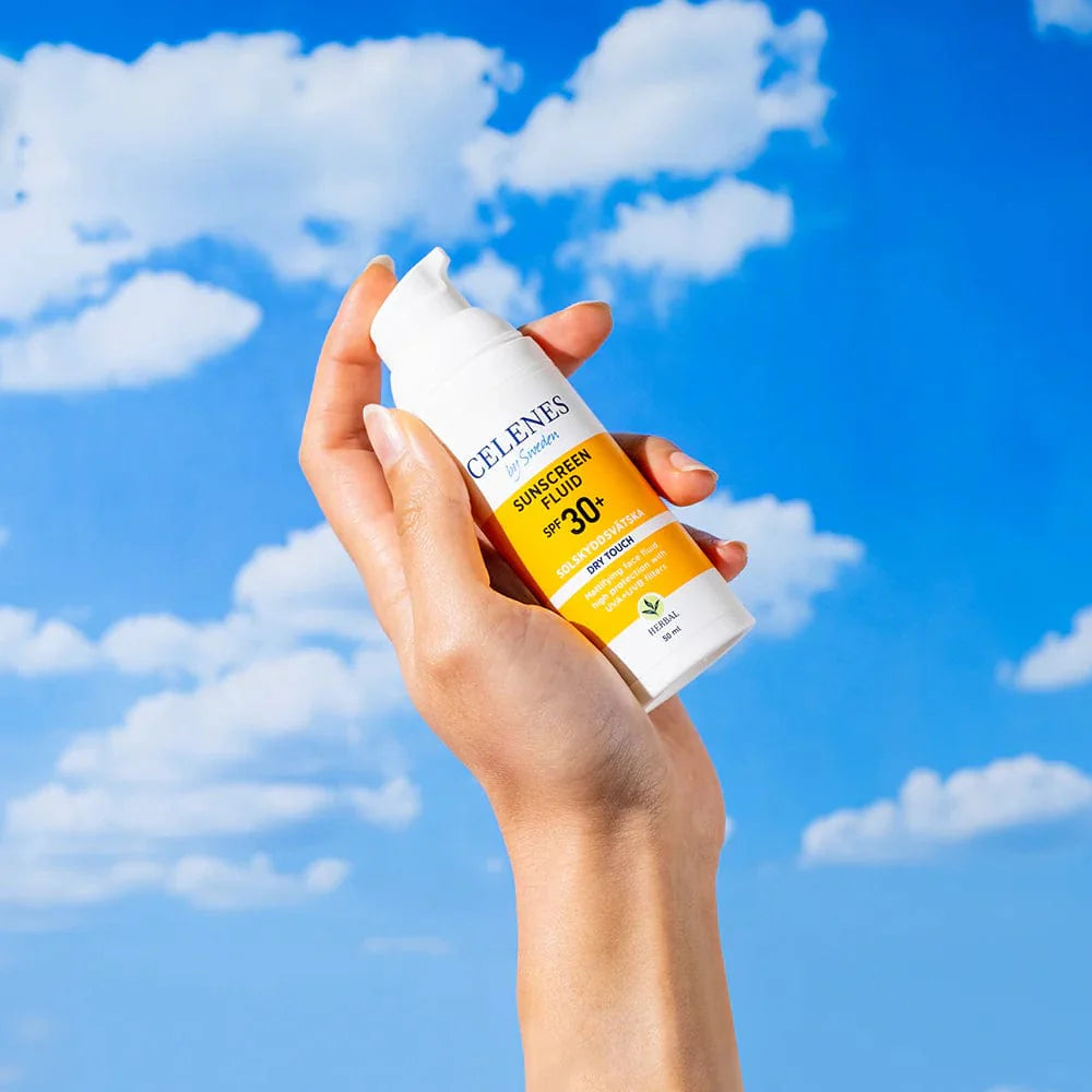Celenes by Sweden Herbal Sunscreen Dry Touch Fluid Spf 30 50 ml / 1.7 fl oz