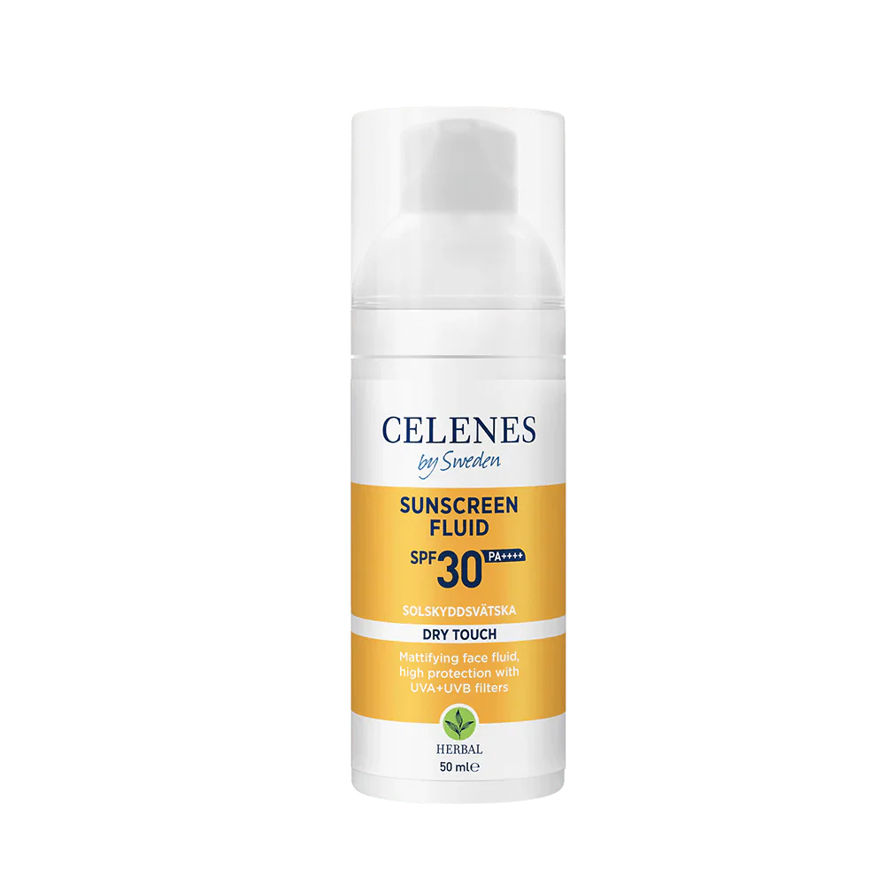 Celenes by Sweden Herbal Sunscreen Dry Touch Fluid Spf 30 50 ml / 1.7 fl oz