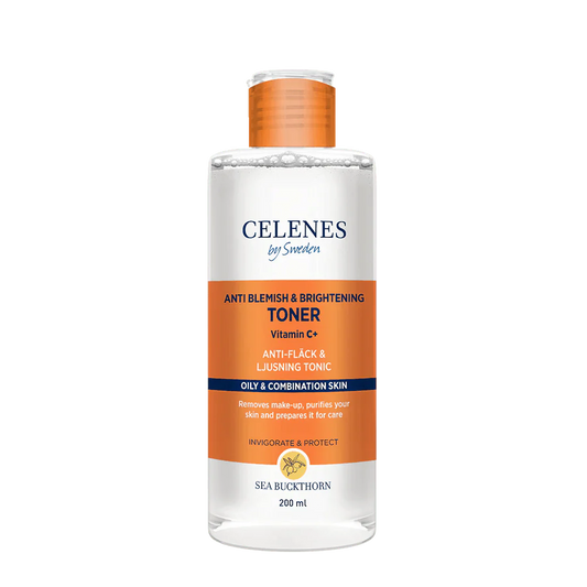 Celenes by Sweden Sea Buckthorn Anti Blemish & Brightening Toner 200 ml / 6.8 fl oz