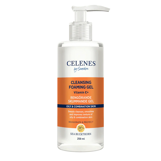 Celenes by Sweden Sea Buckthorn Cleansing Foaming Gel 250 ml / 8.5 fl oz