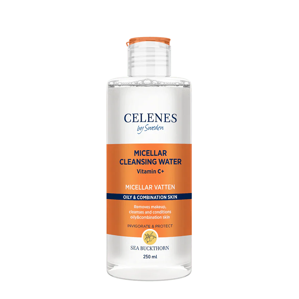 Celenes by Sweden Eau Micellaire Nettoyante à l'Argousier 250 ml 