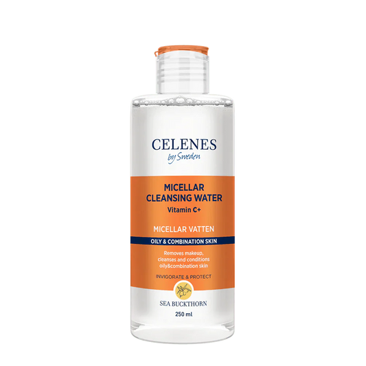 Celenes by Sweden Eau Micellaire Nettoyante à l'Argousier 250 ml 
