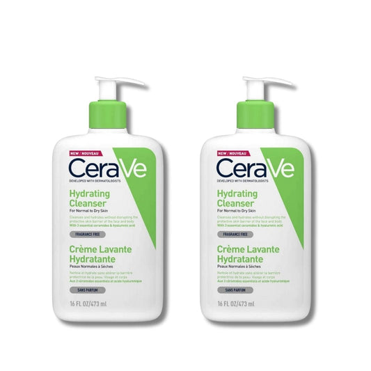 Nettoyant hydratant CeraVe 473 ml - Lot de 2
