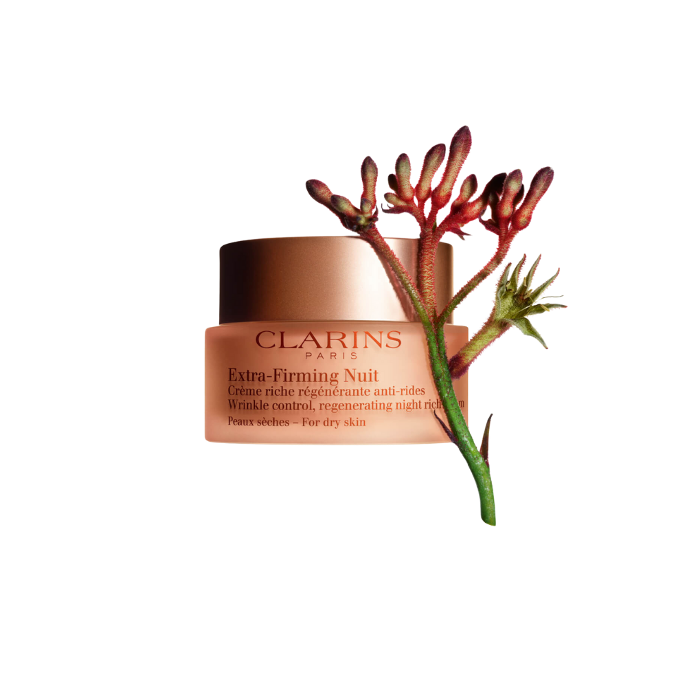 Clarins Extra Firming Night Cream Dry Skin Moisturizer 50 ml