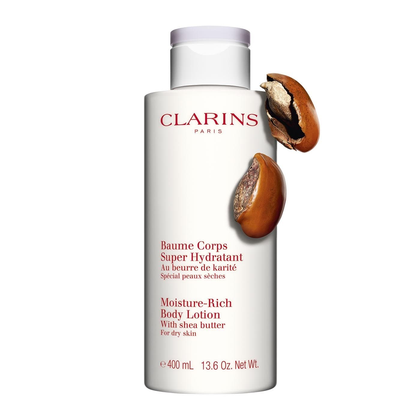 Crème hydratante riche pour le corps Clarins 400 ml