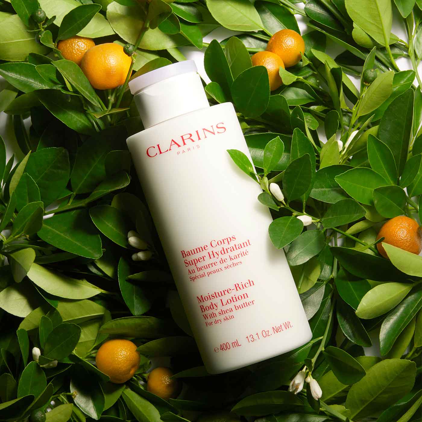 Crème hydratante riche pour le corps Clarins 400 ml