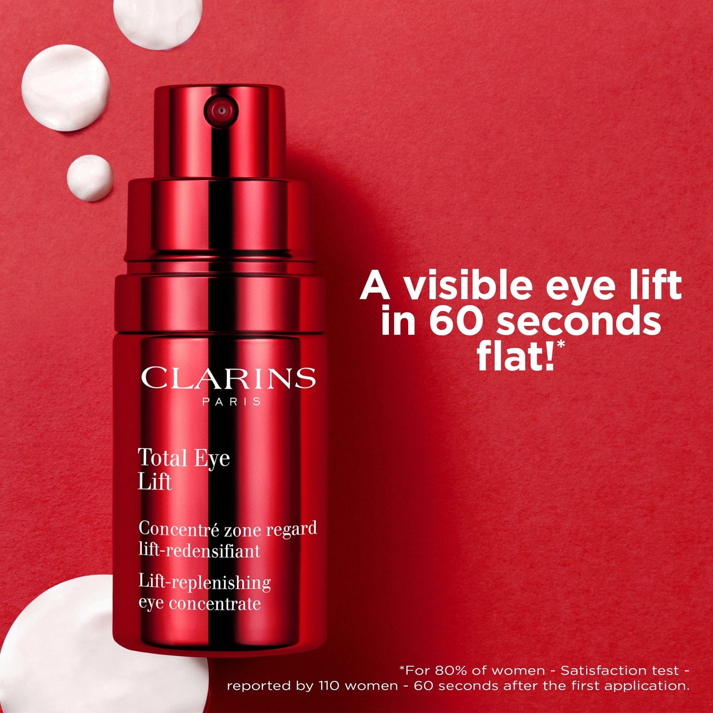 Clarins Total Eye Lift Cream 15 ml -2 Pack