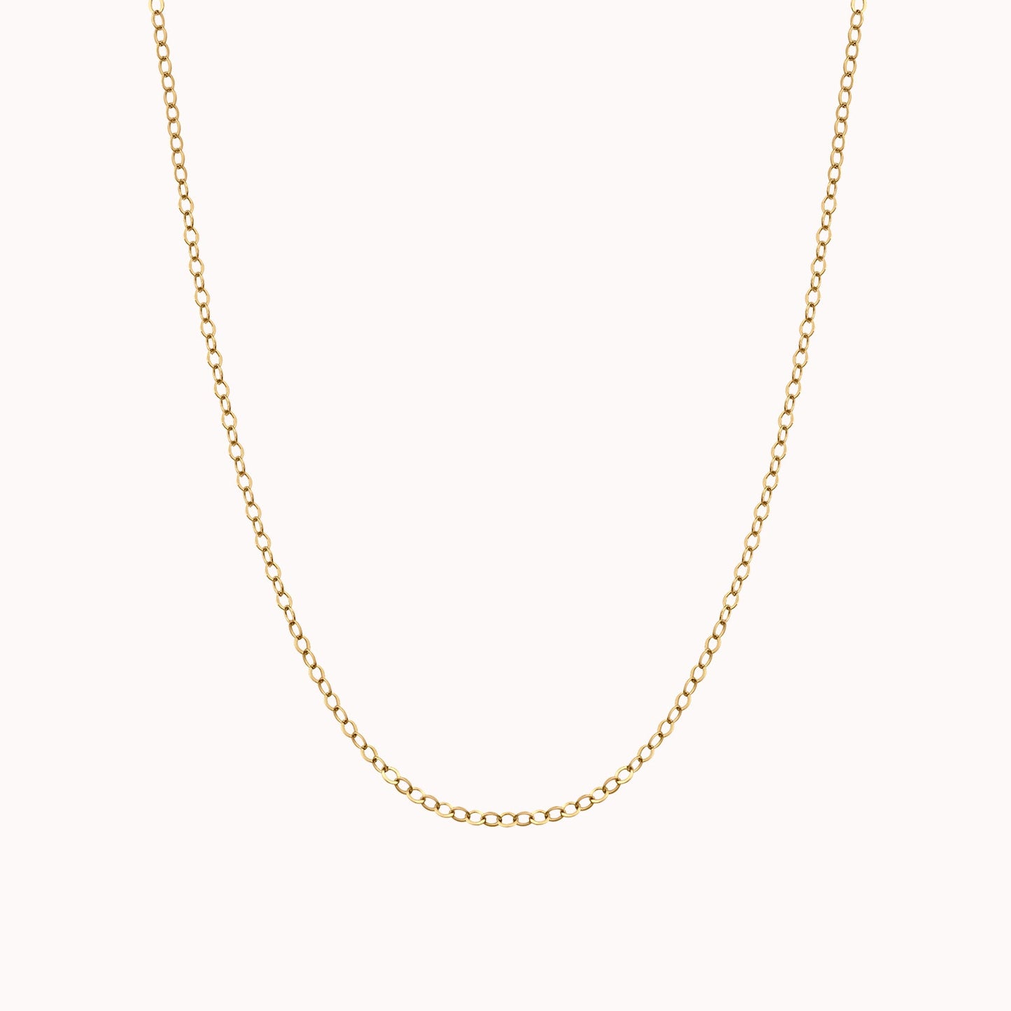 Collier chaîne à maillons classique