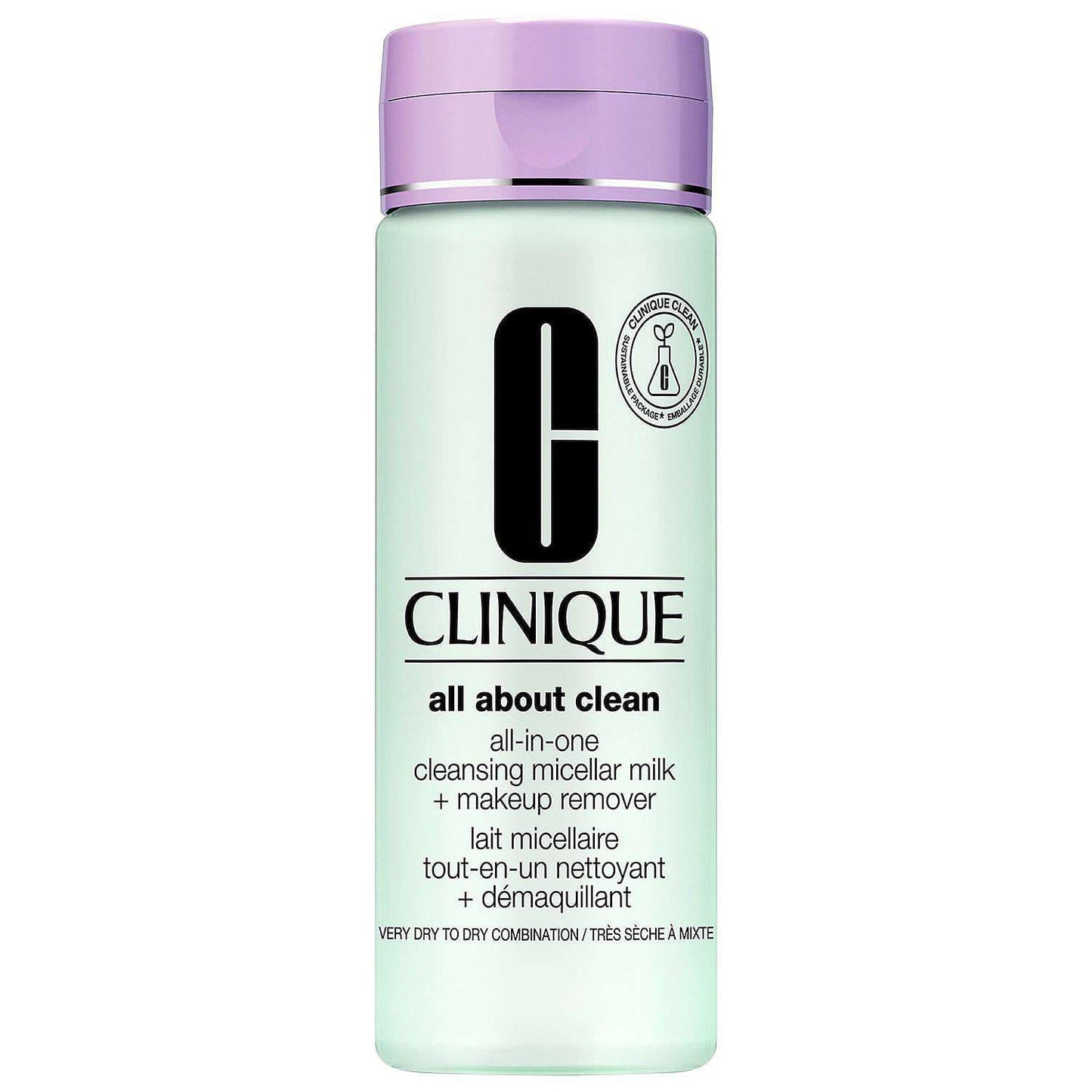 Clinique All About Clean All In One Cleansing Micellar Milk & Makeup Remover 200 ml