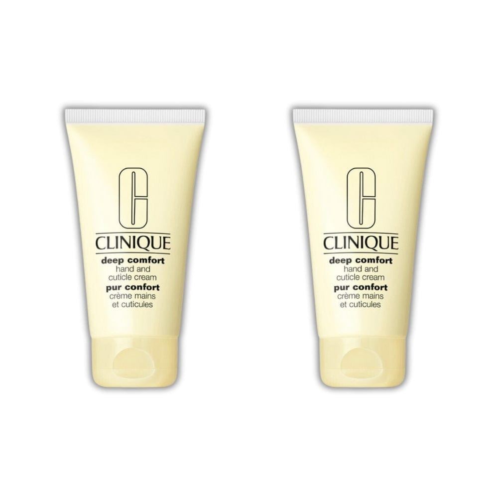 Clinique Deep Comfort Hand and Nail Care Cream 75 ml -2 Pack