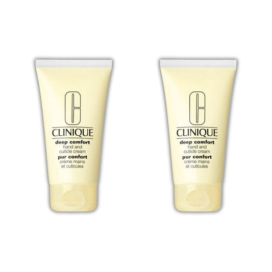 Clinique Deep Comfort Hand and Nail Care Cream 75 ml -2 Pack