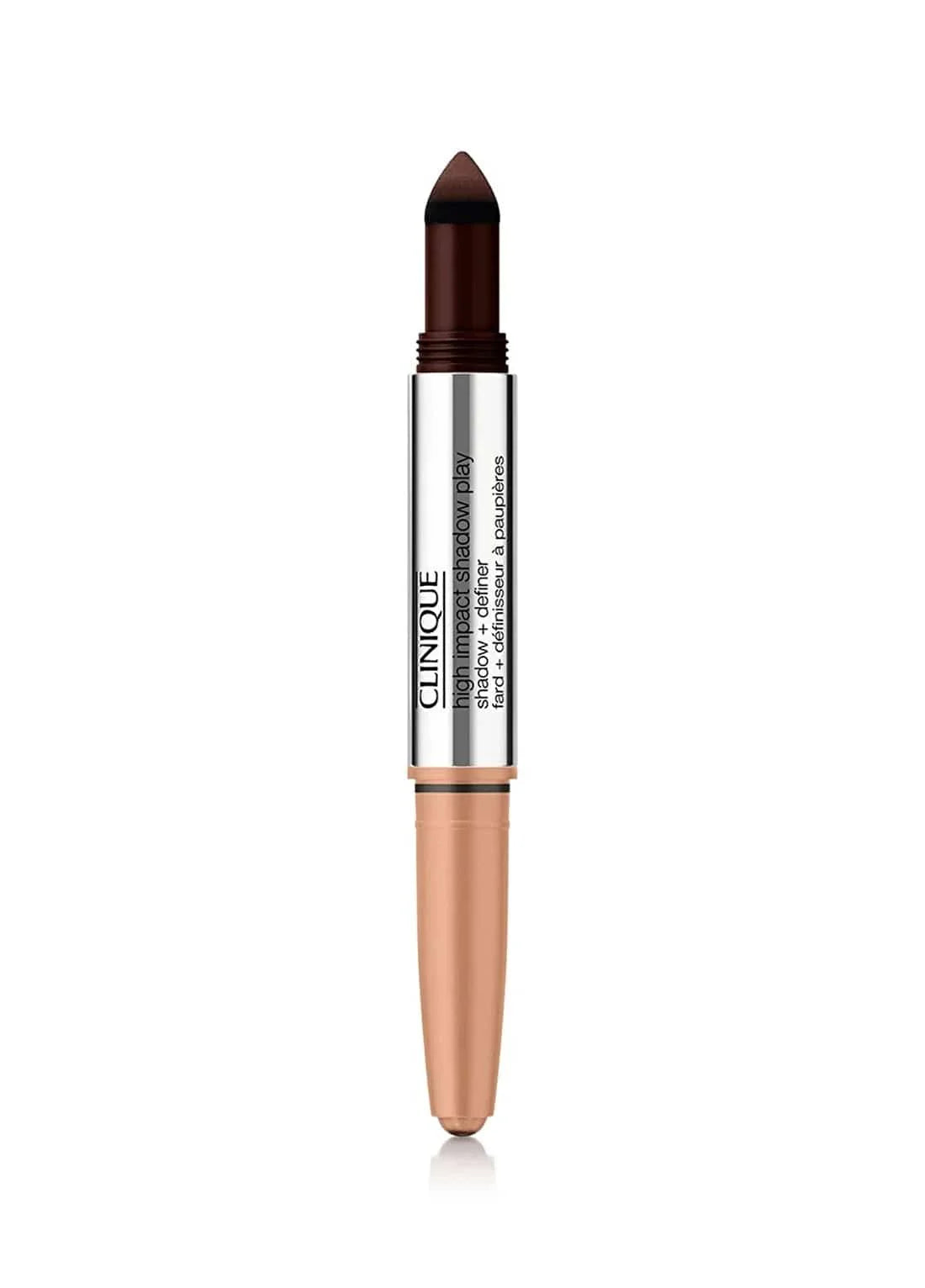 Clinique High Impact Shadow Play Double Sided Pencil Eye Shadow -Café Au Lait