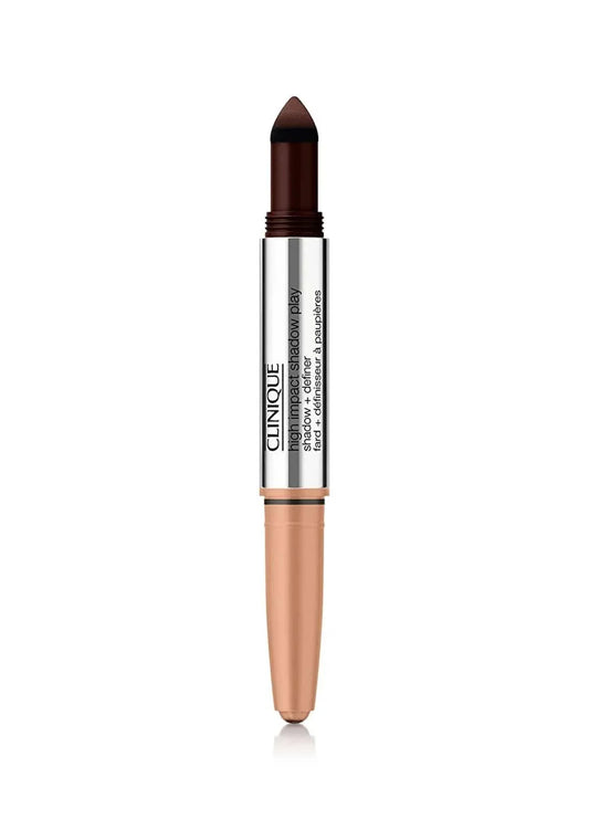 Clinique High Impact Shadow Play Double Sided Pencil Eye Shadow -Café Au Lait