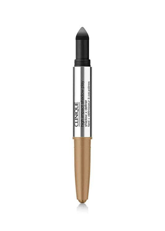 Clinique High Impact Shadow Play Double Sided Pencil Eye Shadow -Champagne + Caviar