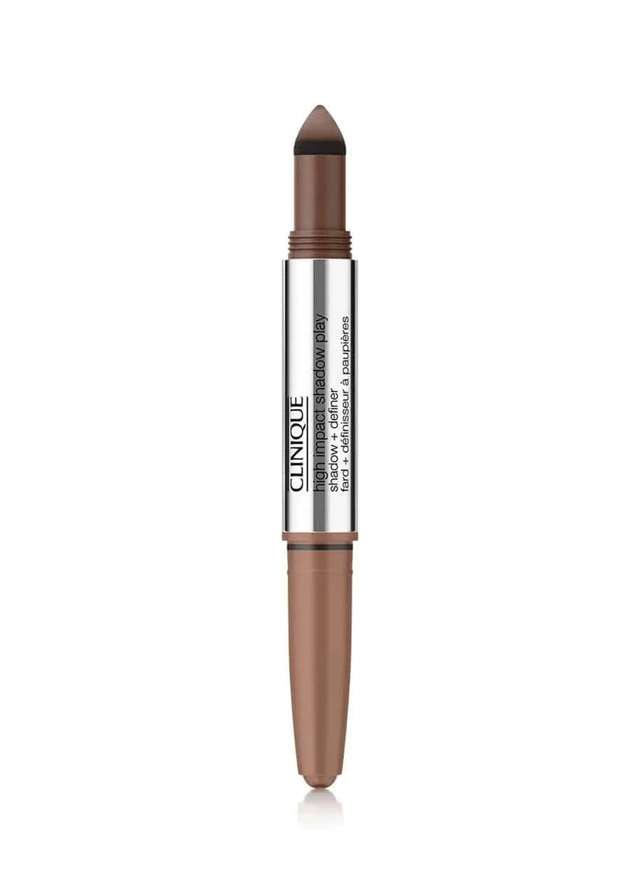 Clinique High Impact Shadow Play Double Sided Pencil Eye Shadow -Double Latte