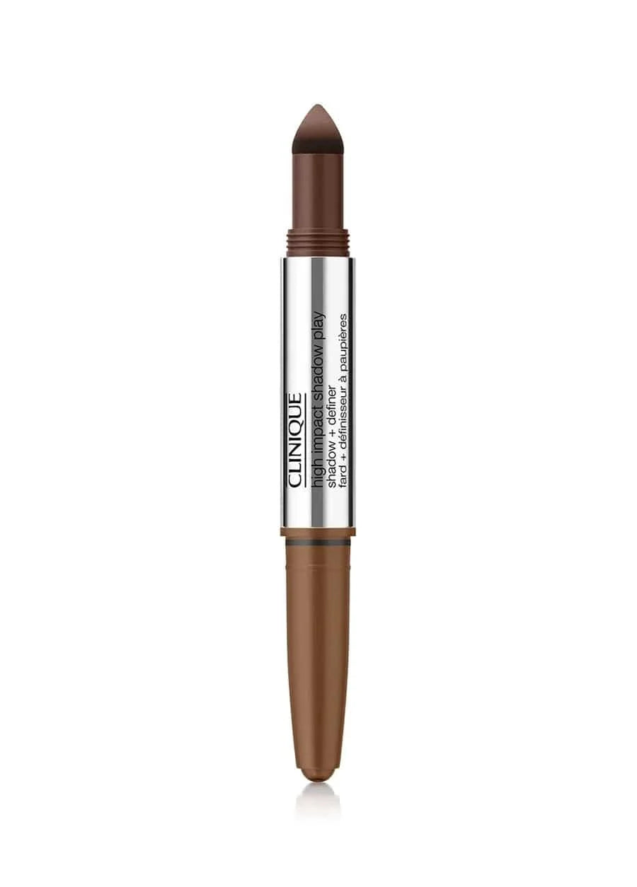 Clinique High Impact Shadow Play Double Sided Pencil Eye Shadow -Rum + Cola