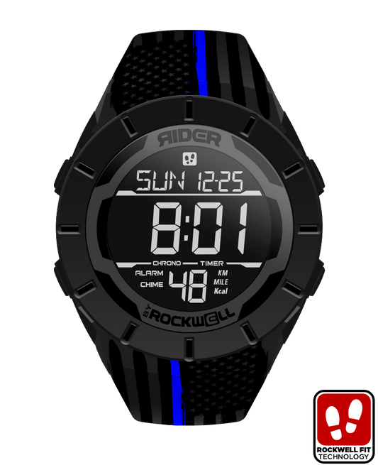 Coliseum Fit™ Assault - Police Edition (Phantom Black) Watch