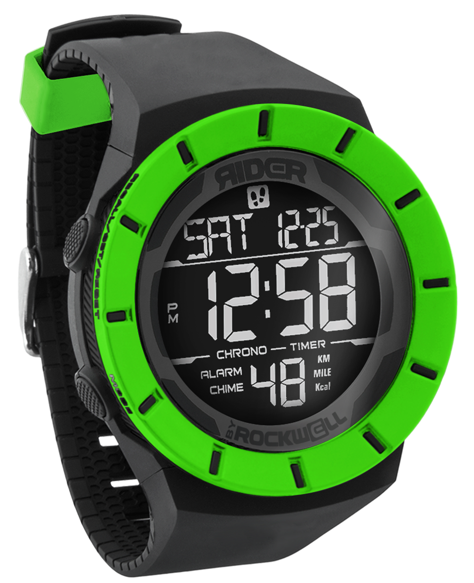 Coliseum Fit™ Halo Edition (Black/Green) Watch