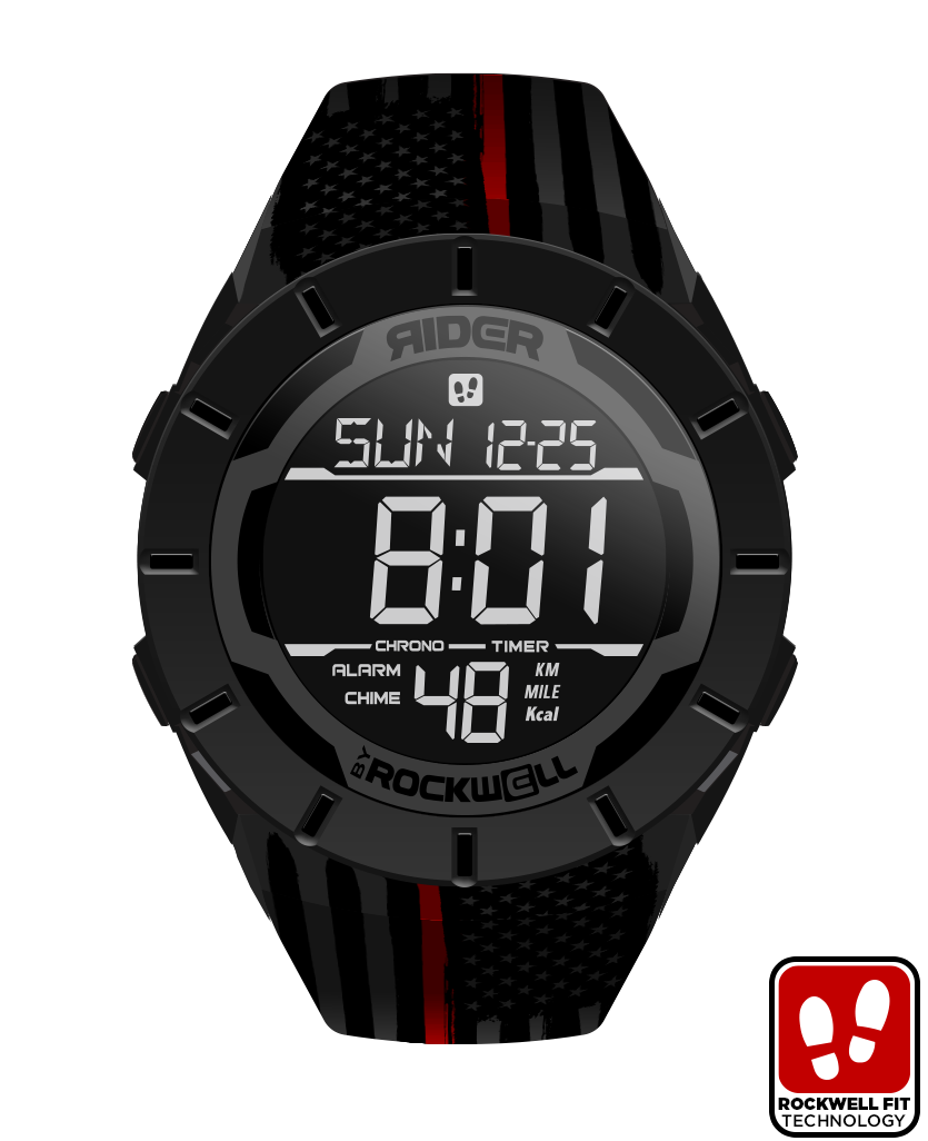 Coliseum Fit™ Assault - Firefighter Edition (Phantom Black) Watch