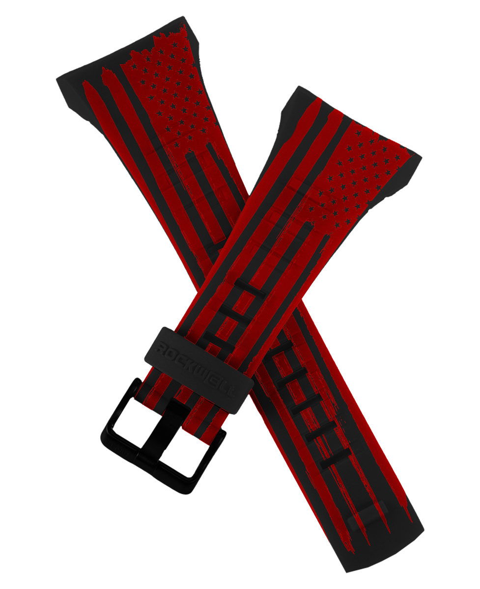 Coliseum Fit™ Assault - Red Edition (Phantom Black) Watch