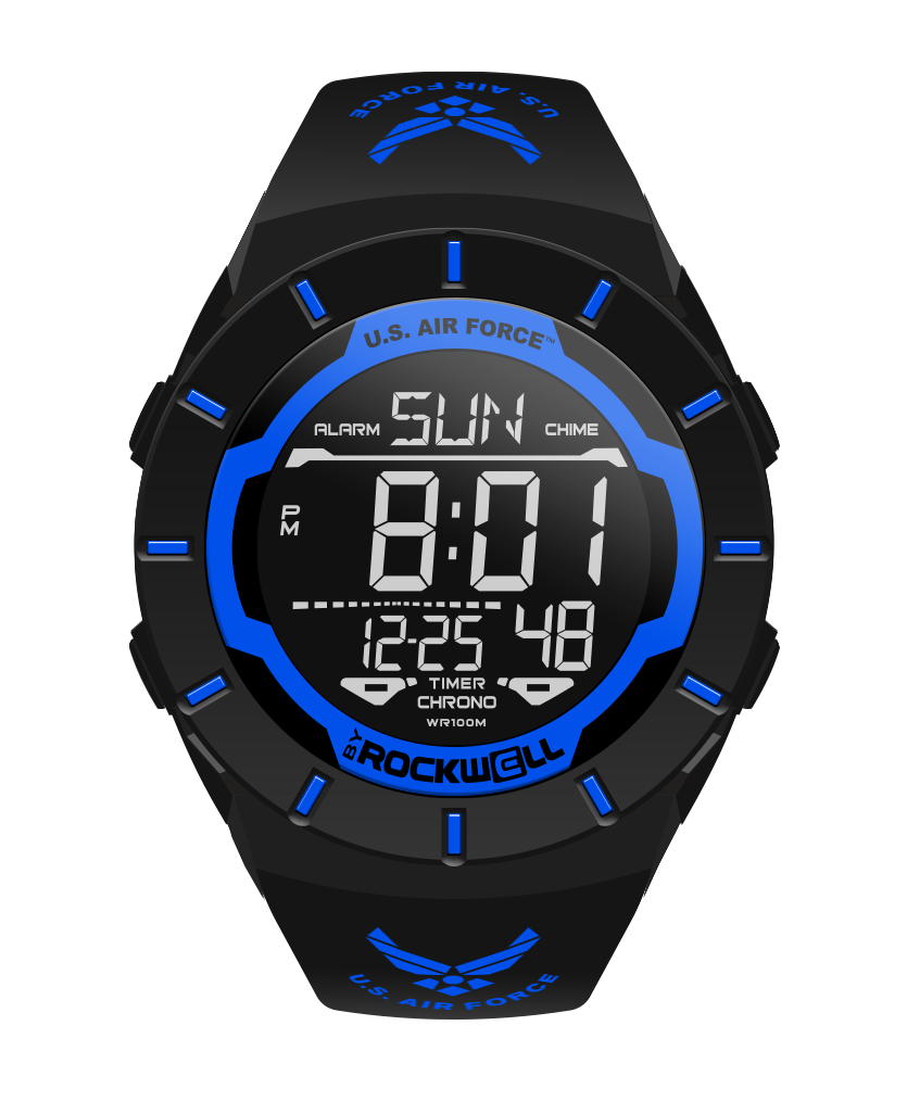 Montre Coliseum Air Force Edition (noir/bleu)