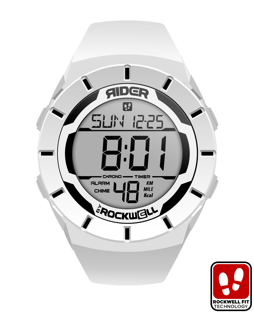 Coliseum Fit™ (White/Black) Watch