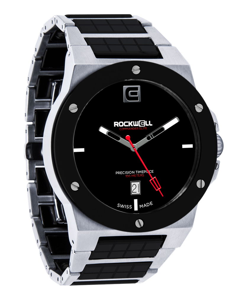 Commander Elite Tier 1 Edition (Silver/Black Ceramic) Watch