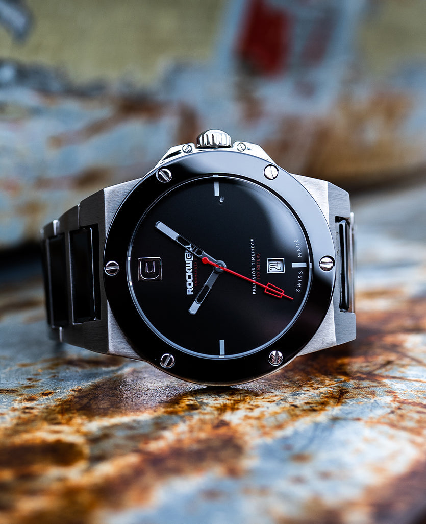Commander Elite Tier 1 Edition (Silver/Black Ceramic) Watch