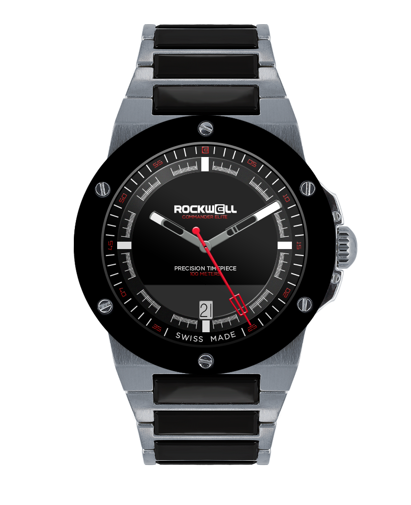 Commander Elite Tier 3 Edition(Silver/Black Ceramic) Watch