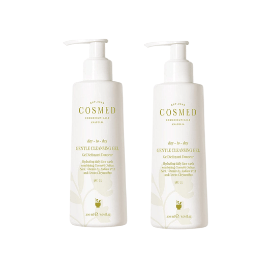 Cosmed Day-to-day Gentle Cleansing Gel - Combination Skin Washing Gel 200 ml 2 Pack