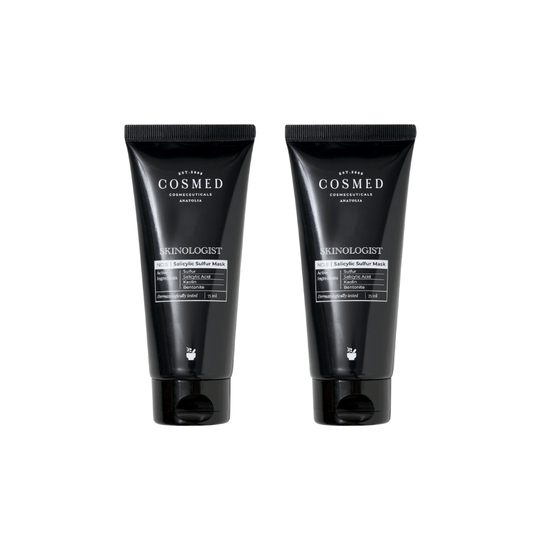Cosmed Skinologist Salicylic Sulfur Mask / Anti Blackhead Clay Mask 75 ml 2 Pack