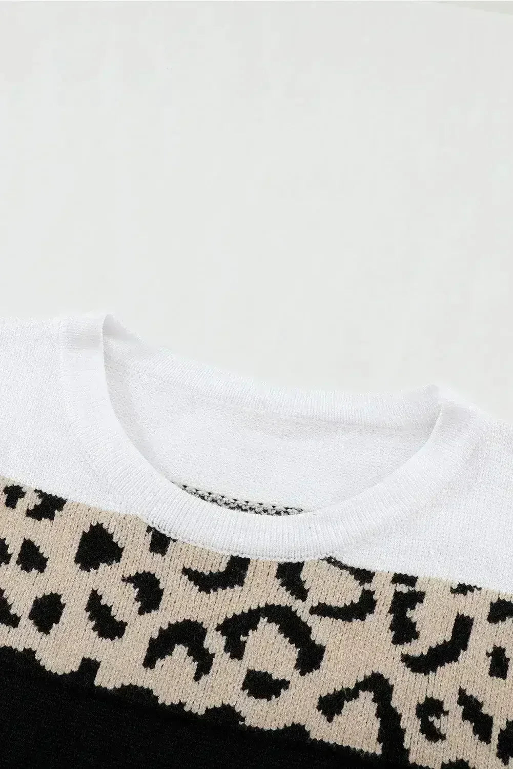 New Leopard Pullover Sweater