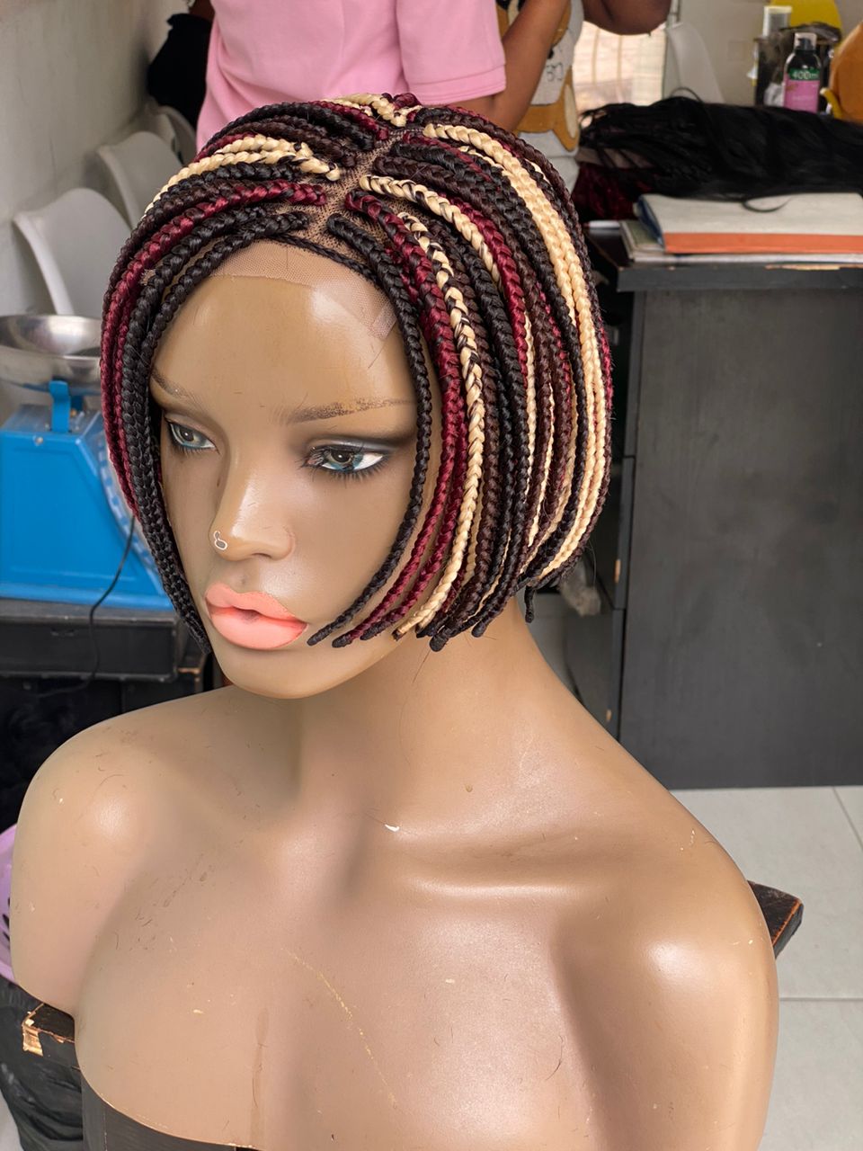 Bob Braided Wig - Lace Closure 4x4 - Destiny