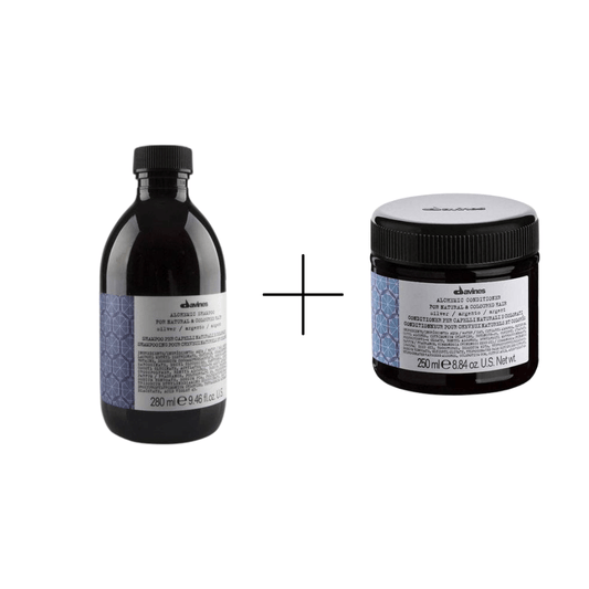 Davines Alchemic Silver Shampoo 280ml + Davines Alchemic Silver Conditioner 250ml