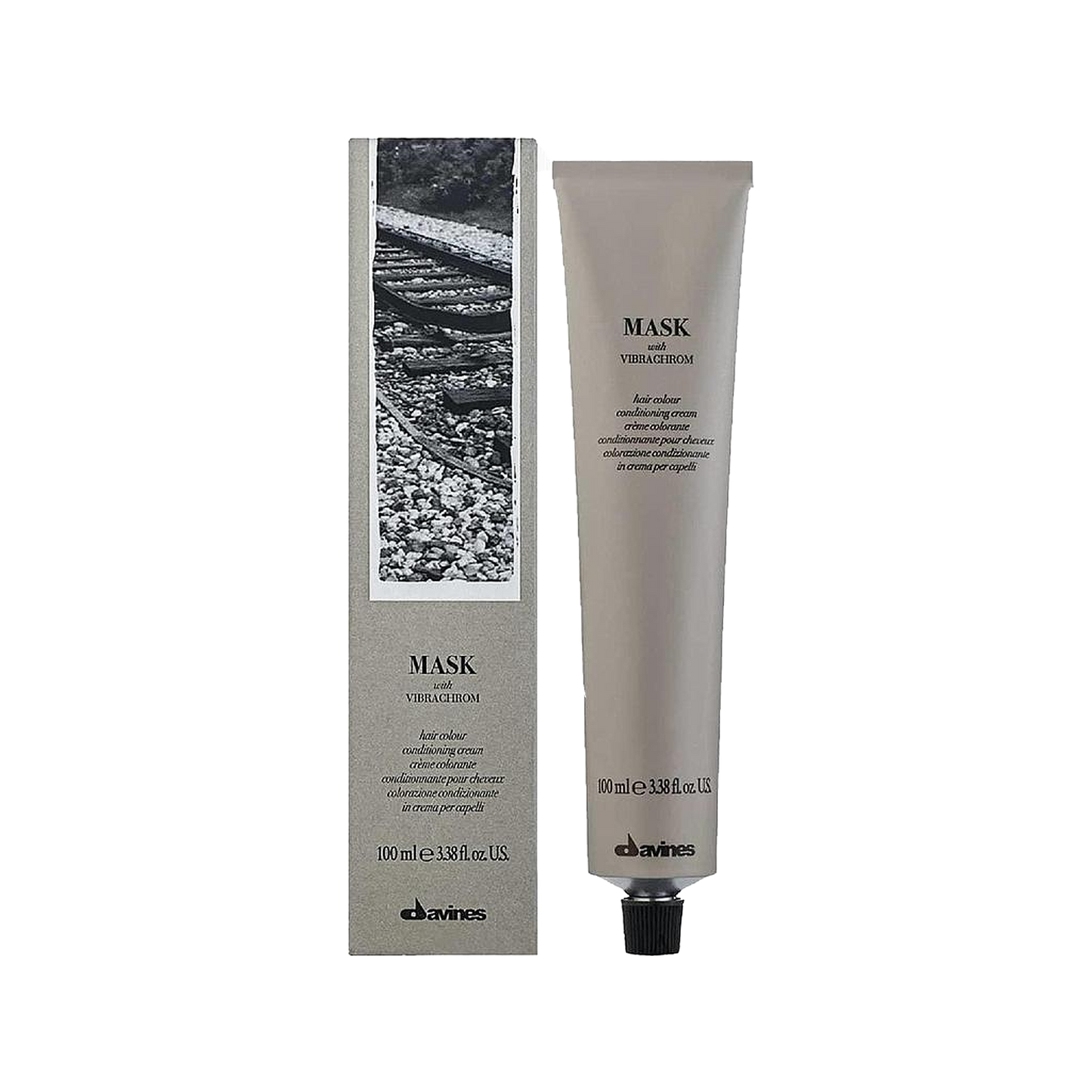 Davines Mask with Vibrachrom Hair Color 100 ml - 5.14